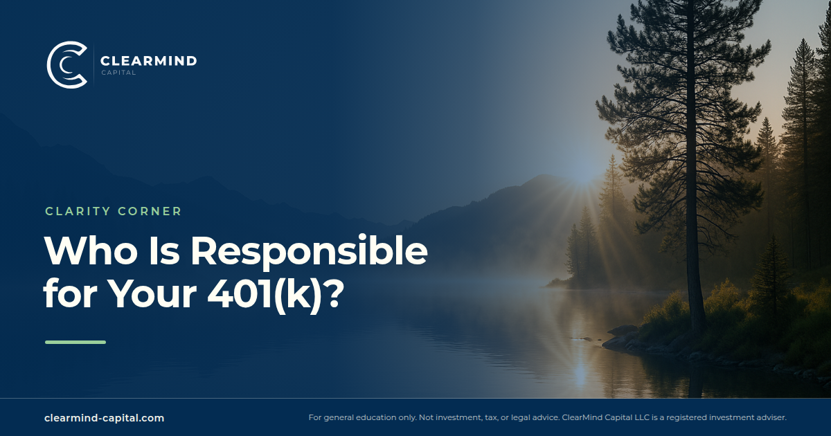 Who Is Responsible for Your Company's 401(k)?